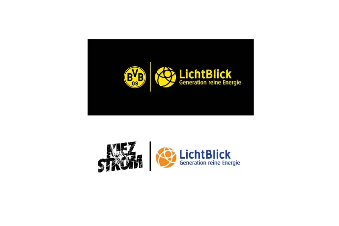 Logo des Bio-Storm-/Gas-Lieferanten von BVB Strom09; Lichtblick SE, Hamburg